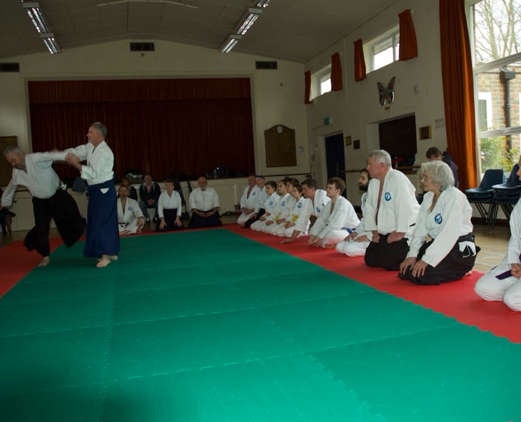 Sensei Neil Instructing