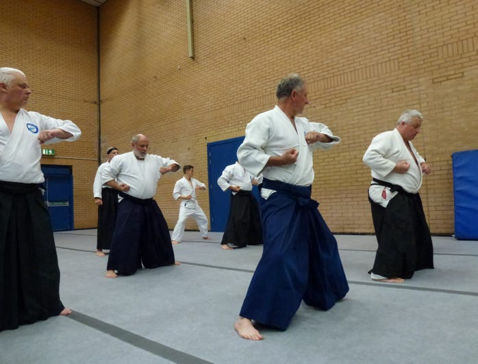 Sensei Neil Instructing