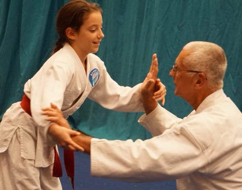 Sensei Waters Instructing